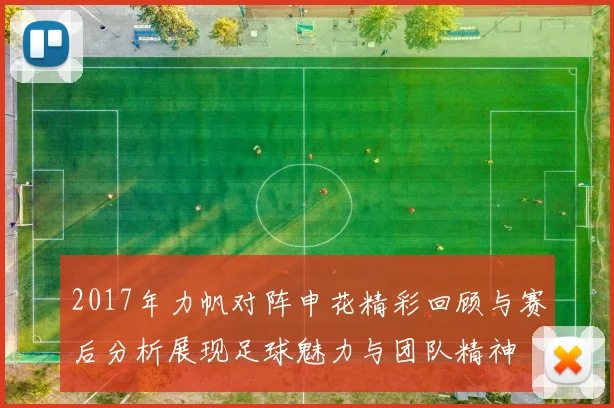 2017年力帆对阵申花精彩回顾与赛后分析展现足球魅力与团队精神